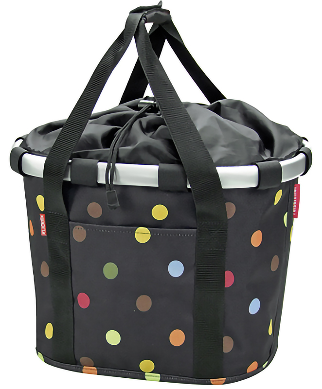 Klickfix Tasche BIKEBASKET Dots 15L
