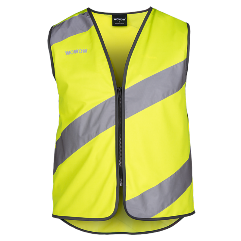 Gilet Roadie de couleur jaune fluorescent