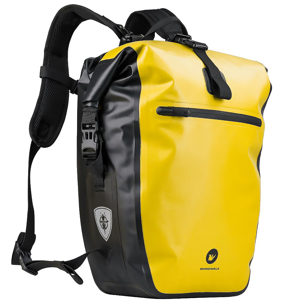 Sacoche RHINOWALK multi-fonction étanche 27L jaune