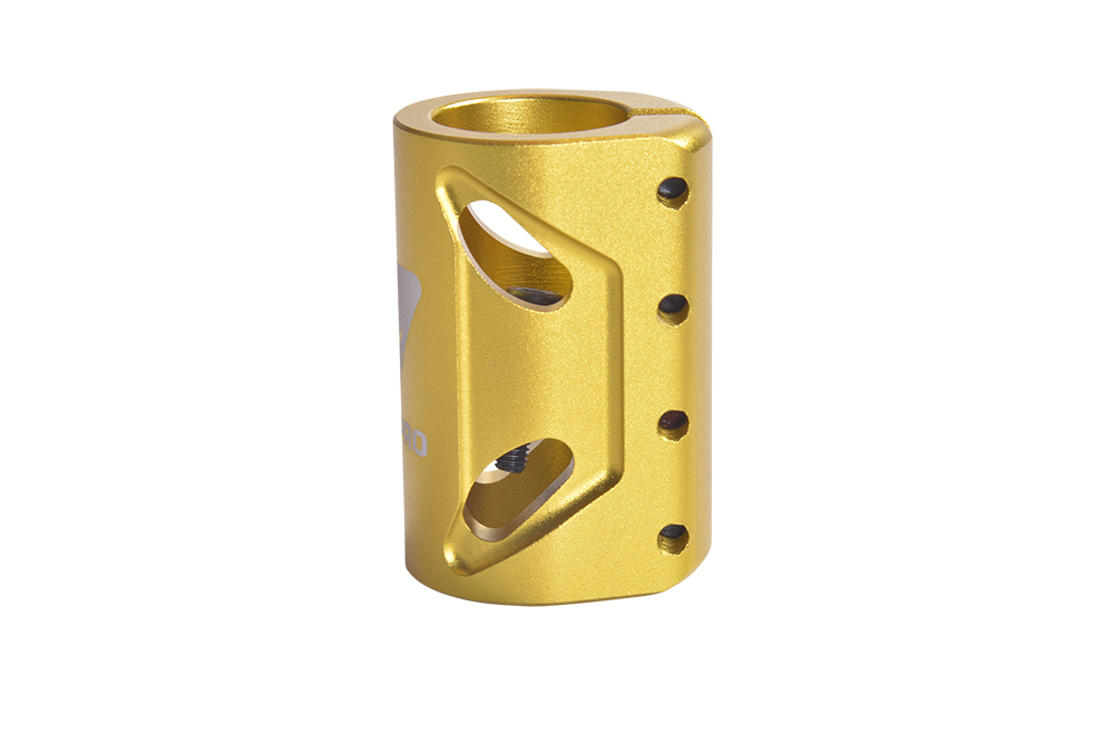 Clamp-О Fox SCS d 28.6 and 31.8, 4 bolts Gold