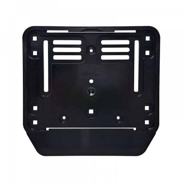 Porte-plaque moto/scooter universel plastique noir