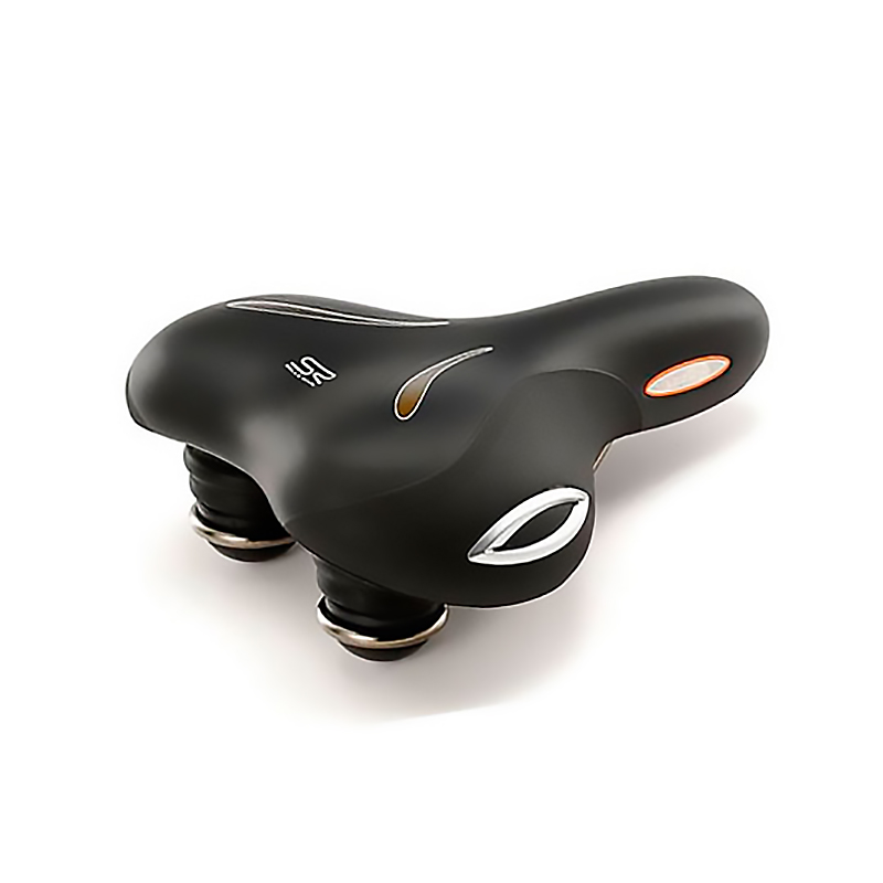 Selle Royal Selle Lookin Relaxed 90° gel unisexe noir