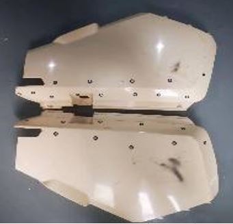 Right side panel, mat black, for XO2 Zippy