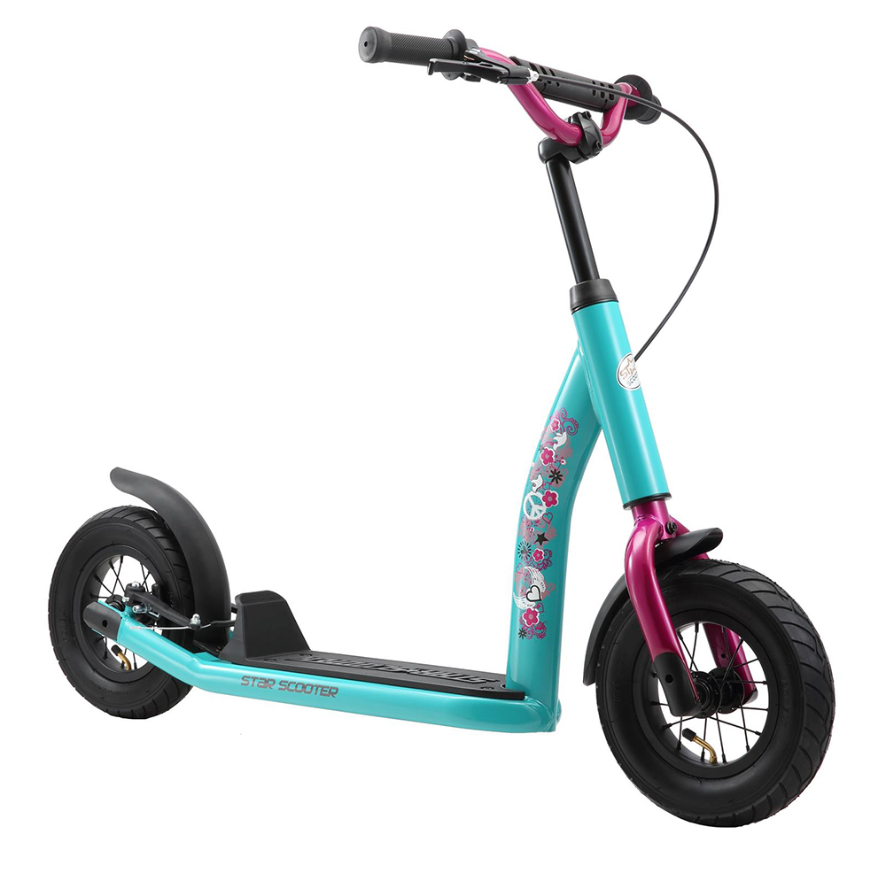 Trottinette Scooty enfant SC-10, noir